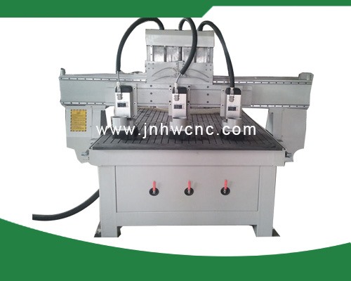 SW1325 independent three head carving machine