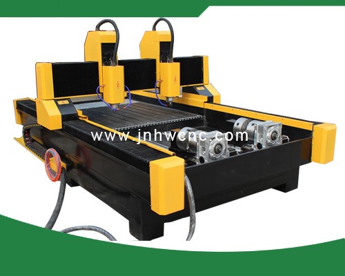 1325 Independent Double Headed Double Rotating Woodworking Carving Machine